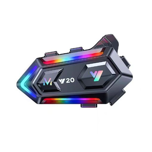 V22 RGB Kask Kulaklığı  resmi